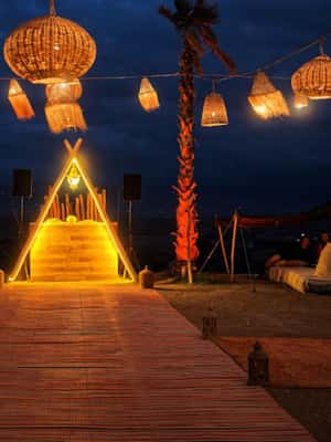 Marrakech: Agafay Desert Sunset, Camel Ride, and Dinner Show