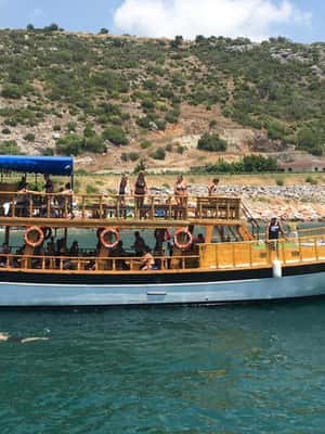 2. attēls no Alanjas relaksējoša ģimenes laivu ekskursija bez putām un skaļas mūzikas aktivitātes Alanja, augšupielādējis partneris