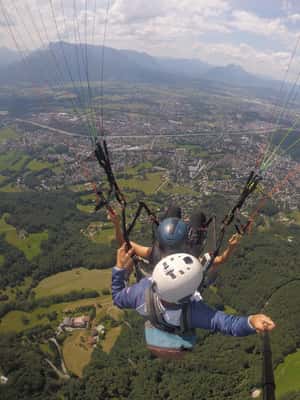 image n.2 of Salzburg like an eagle: tandem paragliding from Gaisberg activity in Salzburg, uploaded by supplier