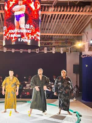 image n.2 of Osaka: Sumo Show & Experience w/ Optional Kimono & Hot Pot activity in Tajiri, uploaded by supplier