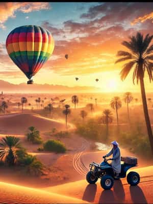 image n.2 of Sunrise Hot Air Balloon, Camel Ride & Quad Bike Fr Marrakech activity in Marrakesh-Safi, uploaded by supplier