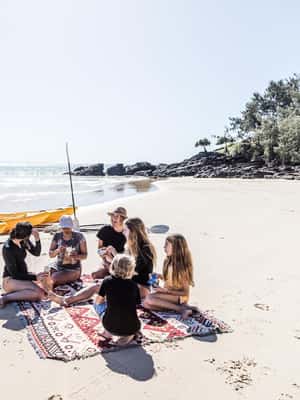 Image N°2 de Excursion en kayak à la rencontre des dauphins et visite du parc national en 4X4 sur la plage (privée) activité à Région de Gympie, publiée par le prestataire