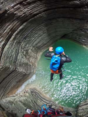 image n.2 of Canyoning tours in the Dolomites activity in Alpago, uploaded by supplier