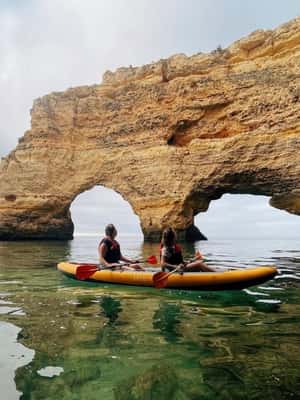 image n.2 of Benagil: Guided Kayak Tour inside caves and Praia da Marinha activity in Caramujeira, uploaded by supplier