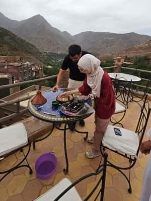 image n.2 of Moroccan Cooking Class in a Village Mountains with Pickup activity in Marrakesh, uploaded by supplier