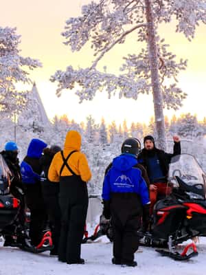 Bild Nr. 2 von Rovaniemi: Geführte Schneemobilfahrt durch die Wildnis Aktivität in Rovaniemi, hochgeladen vom Anbieter