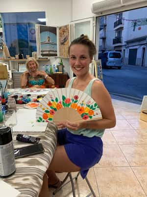 bild nr.2 av Mallorca/Porto Cristo: Designa din egen spanska handfläkt aktivitet i Porto Cristo, uppladdad av arrangören
