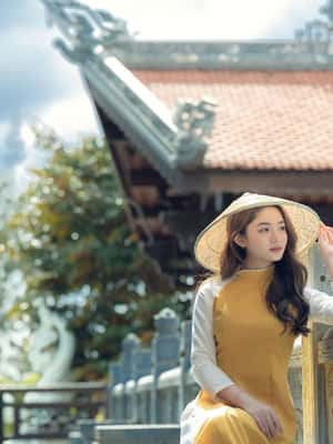 image n.2 of Buon Ma Thuot: Ao Dai Photoshoot at Pagoda or Walking Street activity in Buon Ma Thuot, uploaded by supplier