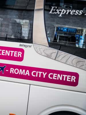 Rome: Bus Transfer Between Airport and Rome Termini Station