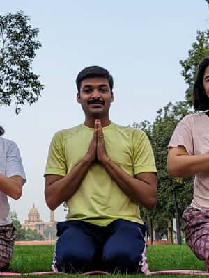image n.2 of Delhi: Yoga in Lodhi Garden activity in New Delhi, uploaded by supplier