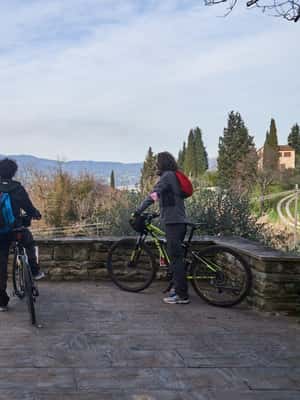 Immagine nº 2 di Firenze: Tour di mezza giornata in e-bike della campagna toscana con vino attività a Firenze, caricata dal fornitore