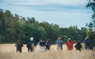 From Stockholm: Wildlife Safari with Campfire Dinner