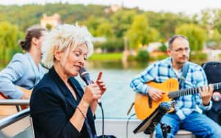 image n.4 of Prague: Vltava River Night Cruise with Buffet activity in Czech Republic, uploaded by supplier