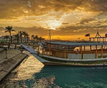 Experiência do pôr do sol num cruzeiro tradicional em dhow