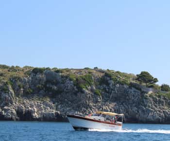 Bootsfahrt nach Santa Cesarea Terme von Castro aus