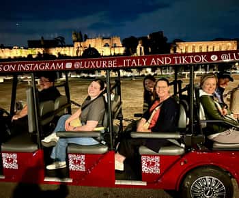 Visite en voiturette de golf : les incontournables de Rome la nuit