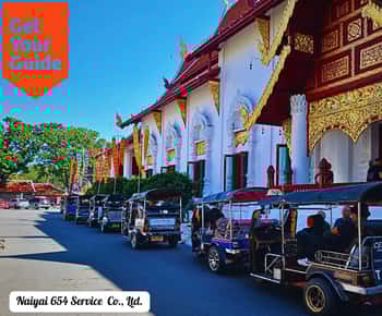 Chiang Mai: Tur la obiectivele turistice ale orașului cu Tuk Tuk
