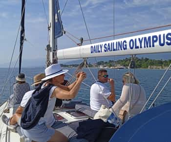 Paralia :Daily Sailing Cruise Olympus Riviera Highlights