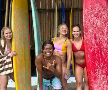 Bali: Clases de surf para principiantes e intermedios en Canggu