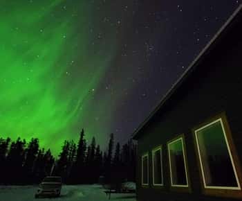 Whitehorse: osservazione notturna dell'aurora boreale