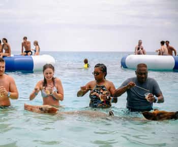 Nassau: Swimming Pigs of Rose Island Express Water Taxi