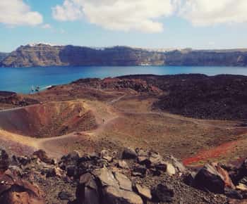 From Old Port:Volcanic Islands Boat Trip & Hot Spring Visit