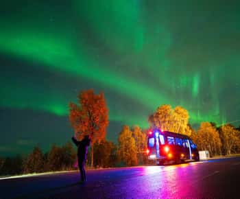 Harstad: Nordlichterjagd auf der Insel Hinnøya