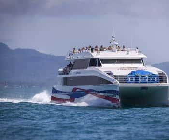 Phuket til Koh Samui med buss og hurtiggående katamaran