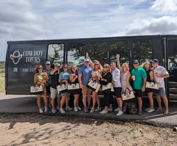 #1 Rated Wine Tour In Fredericksburg Texas