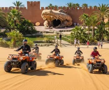 Agadir: Quad Bike Tour Safari with a Crocopark Ticket