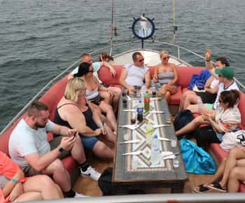 EXCURSIÓN MARÍTIMA CON BARBACOA, pesca y baño.