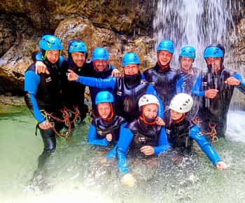 100% NATTE ERVARING 3 uur durende canyoningtocht voor beginners