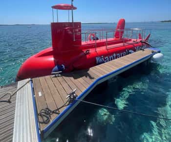 Ausflug mit dem Unterwasserboot im Archipel der Lavezzi-Inseln