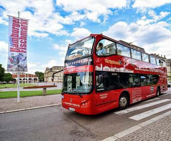 Stuttgart 24-Stunden Hop-On/Hop-Off-Bustour Sightseeing Bus Tour