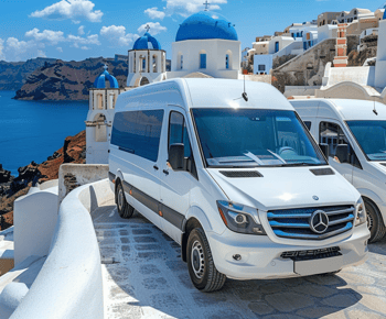 Santorini: Transfer do porto para os hotéis e aeroporto