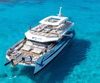 Comino: Lagoa Azul, Lagoa Cristalina e Excursão às Cavernas Marinhas