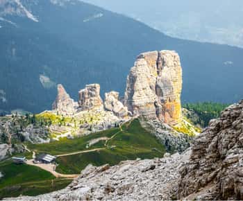 Cinque Torri: a day of climbing in the Dolomites