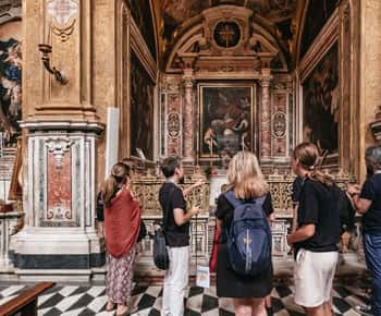 Omvisning i sentrum med Cristo velato og billetter til St. Clare