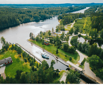 Kanal-Hopping-Kreuzfahrt von Savonlinna nach Heinävesi