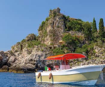 Naxos: Isola Bella, Blue Grotto, & Mazzarò Bay Boat Tour