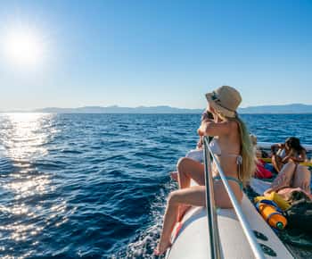 Palma de Mallorca: 5-stündige Katamaranfahrt mit Mittagessen und Schwimmen