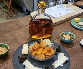 Cognac : Visit to a producer and food-pairing around his Cognacs