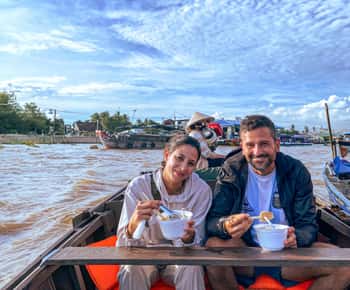 'Cai Rang' Floating Market 2-Day Tour With Biking & Boating
