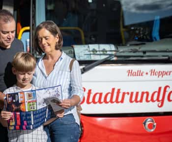 Halle (Saale) : Die Stadtrundfahrt mit dem Halle-Hopper
