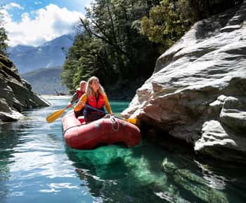 From Queenstown: Dart River Canoe & Jet Boat Day Trip