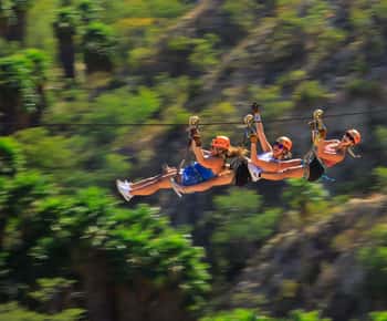 Los Cabos: Tirolesa Monstro no Wild Canyon