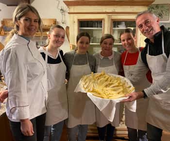 Lekcja gotowania w Villa Toscana w pobliżu Cortony