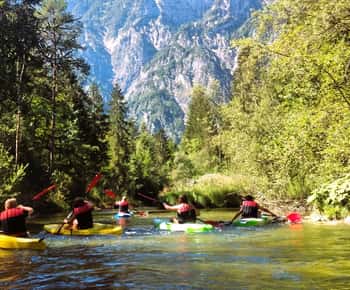Bad Goisern: Kajakabenteuer auf der Traun im Salzkammergut
