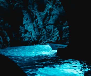 Split/Podstrana : Grotte bleue, excursion en bateau rapide à Hvar et dans les 6 îles