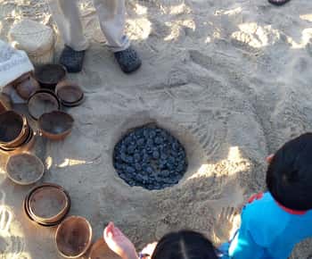 Baby zeeschildpadden vrijgelaten in Puerto Escondido